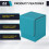 Card Case Deck Box Sleeved Cards Deck Game Box for Yugioh  Binders: 100+, Sky 4