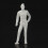 1:50 White Figures Architectural Model Human Scale HO Model Plastic Peoples,100 Pieces 5
