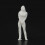 1:50 White Figures Architectural Model Human Scale HO Model Plastic Peoples,100 Pieces 6