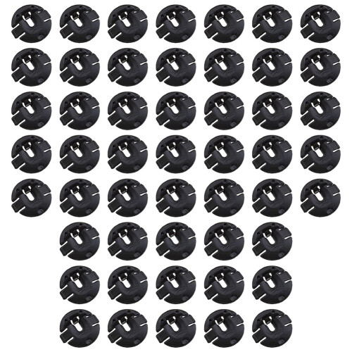 100PCS Car Wheel Arch Lining Fastener Washer Plastic Fixed Clips 4F0825429A for - A4 B8 2