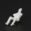 1:50 White Figures Architectural Model Human Scale HO Model Plastic Peoples,100 Pieces 9