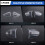 4 Pairs Eye Glasses Side Shields Slip  Clear Side Shield for Safety Glasses 4