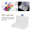 Plastic Organizer Box, 2 Pack Clear Bead Organizer voor Sieraden Tackle Earring  Beads (15 Grids) 5