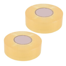 2 Stuks Hockeytape Multifunctioneel Helder Scheenbeschermer Soktape Rol Sportkleding 2,4 Cm X 28 M