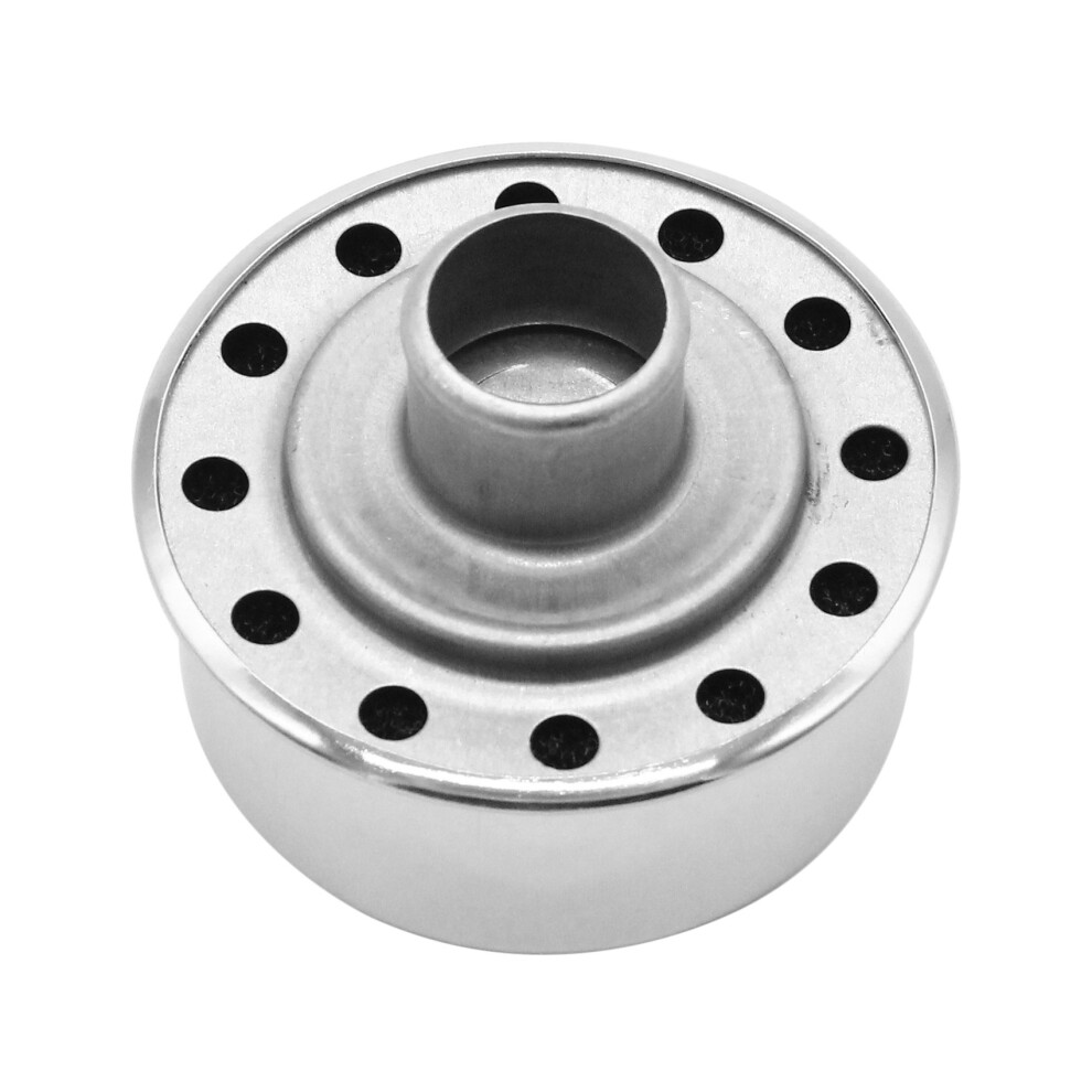 Push- Round Valve Cover Breather For 1-1/4 Inch Hole Valve Cover For Chevy 327 350 396 454 302 351W 4713950309432