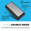 Double-Sided Diamond Sharpening Stone,Whetstone Honeycomb Surface Plate with Non-Slip Base(400/1000 Grit) 4