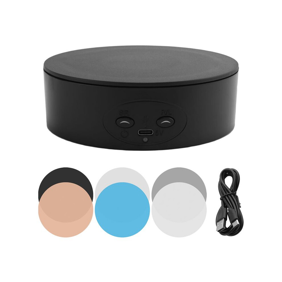 Rotating Display Stand, 360 Degree Automatic Mute Spin Turntable For Photography Display,Figures And Collections Display 4712336722896