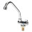Foldable RV Faucet Rotating Single Handle Deck/Wall Mounted RV Kitchen Tap Copper Cold Water 1
