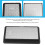Double-Sided Diamond Sharpening Stone,Whetstone Honeycomb Surface Plate with Non-Slip Base(400/1000 Grit) 6
