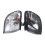 Pair Front Headlight Corner Light Turn Signal Indicator Lamp for  H1 Starex 1995-2005 White 4