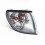 Pair Front Headlight Corner Light Turn Signal Indicator Lamp for  H1 Starex 1995-2005 White 7