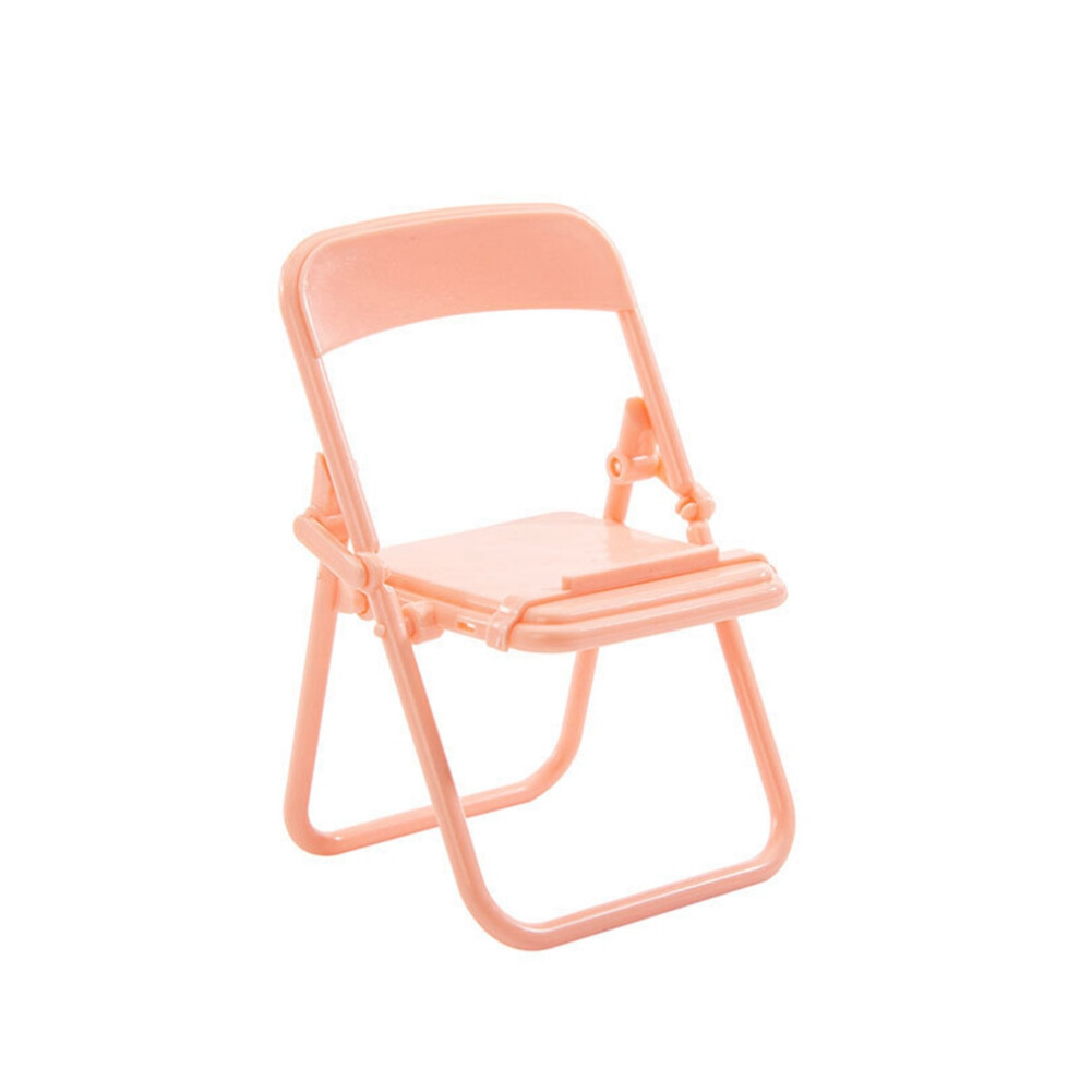 Steve Cute Little Chair Mobile Phone Holder Desk Foldable Phone Stand Cell Phone Stand Holder For Desk 4712439330929