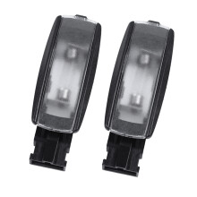 2 Szt. Czarna WewnęTrzna KopułA śWiatłO Mapy Dla- CC Beetle 1KD 947 109A 1K0947109