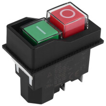 Elektromagnetische Schakelaars Drukknopschakelaars voor Tuingereedschap KJD17 220V 4-Pins -Terminals