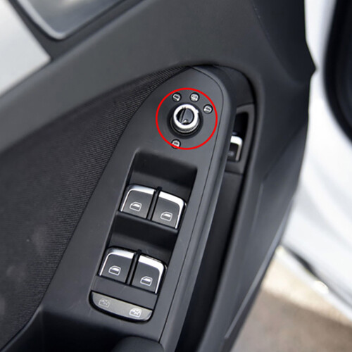 For - A4L Q5 A6 A5 Rear Mirror Knob  Rearview Mirror Adjustment Button Reflector  Adjustment Button 1