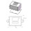 XH-W3005 AC 110-220V 10A Digital Humidity Controller 0-99%RH Humidity Regulator with Humidity Sensor 3