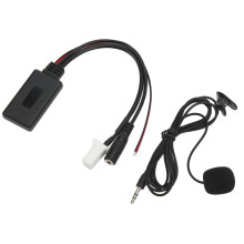 Προσαρμογέας μουσικής Bluetooth για αυτοκίνητα AUX In Plug and Play Εγκατάσταση Σύνδεση