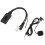 Προσαρμογέας μουσικής Bluetooth για αυτοκίνητα AUX In Plug and Play Εγκατάσταση Σύνδεση 1