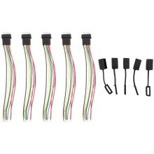 5PCS RC Aircraft 6S Balance  with Cap Extension Charging Cable Lead Cord 10Cm DIY for Li Po Battery