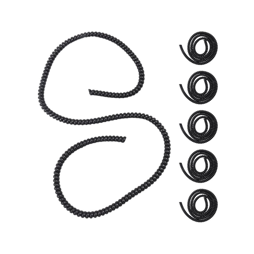 6Pcs 1M E-Bike Cable Pipe Protection Spiral Wrap Winding Cable Wire Protector Cover Tube For Scooter Motorcycle 6034189222469