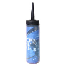 Garrafa de áGua de HóQuei no Gelo de 650ML PortáTil Garrafa de Lacrosse de Futebol CláSsico Design de Ponta Estendida Bocal de Garrafa Esportiva