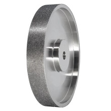 CBN-Slijpschijf, 6 Inch Dia X 1 Inch Breed, met 1/2 Inch As, Diamantslijpschijf voor Het Slijpen van HSS, 80 Grit