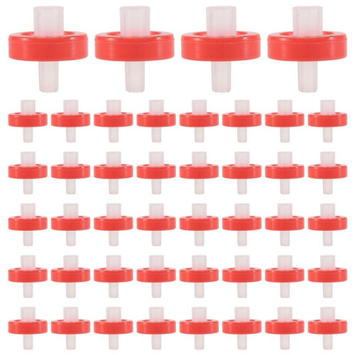 100 PCS Syringe Filter PTFE, Syringe Lab Filter 13mm Membrane Diameter, 0.22μM Pore Size, HPLC