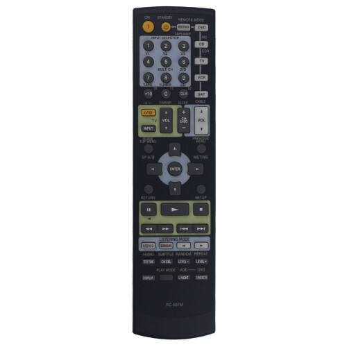 Remote Control Replacement RC-607M for  Receiver TX-NR708 TX-SR503 H A1