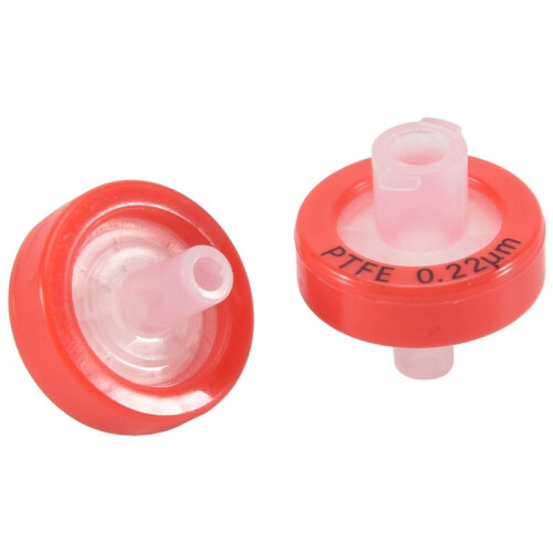 100 PCS Syringe Filter PTFE, Syringe Lab Filter 13mm Membrane Diameter, 0.22μM Pore Size, HPLC 2