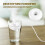 White donut humidifier usb office desktop  humidifier portable  air purifier white 3