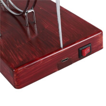 Kinetic Art Perpetual Movement Machine Kinetic Art Motion Inertial Metal Automatic Jumping Table Toy Wood Grain