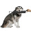 2 Handtag Pet Training Bite Tug Leksaker Ung Hund Tuggarm äRm 5