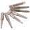 7Pcs Set Star Bit Screwdriver Drill Bits Screw Driver Magnetic 1/4Inch Hex Shank Hand Tools Five-Pointed Star Bore Hole 1
