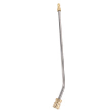 Washer Extension Gutter Cleaner Attachment Accessory,High Pressure Washer Gutter Rod For Lance/Wand 1/4 Inch Quick Connect,30 Degrees Curved Rod,14