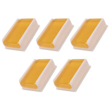 5PCS White Bow Rosin Greek Pitch Friction-Increasing Rosin for Violin Viola Cello Bow String Instrument Durable
