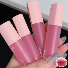 4 Colors Long Lasting Moisturizing Lip Gloss Set with Mirror Light Finish Hydrating Liquid Lipstick