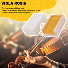 5PCS White Bow Rosin Greek Pitch Friction-Increasing Rosin for Violin Viola Cello Bow String Instrument Durable