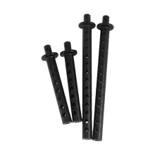 4Pcs / Lot Model Auto Shell Column L70Mm / 110Mm Front Rear Body Post Mount R86018 Pilastro di Supporto per RGT 86100 1/10 RC Auto Parts