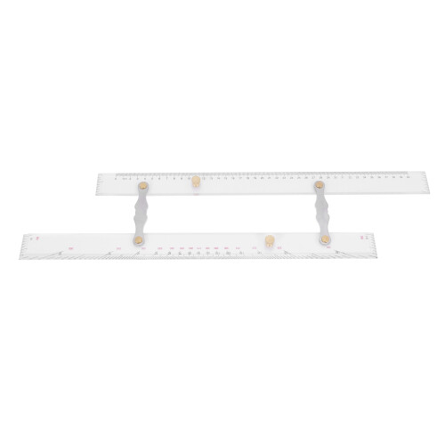 Marine Ruler Parallel Ruler Nautical Charts Parallel Ruler Mapping Points to Pull Parallel Ruler 450MM