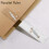 Marine Ruler Parallel Ruler Nautical Charts Parallel Ruler Mapping Points to Pull Parallel Ruler 450MM 5