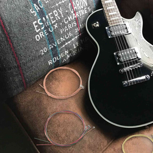 34 PCS Guitar Accessories Kit Including Guitar Picks,Capo,Acoustic Guitar Strings,3 in 1String Winder,Bridge Pins,6 String Bone Bridge Saddle and