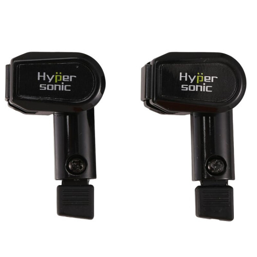 Hypersonic Supporto per Tergicristallo Nero Universale per Parabrezza per Auto 2 Pezzi per Auto Accessori Auto LHR
