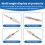 3Pcs RC Airplane Propellers for  XK X450 Fixed Wing Aircraft 3