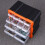 Drawer PP+PS Parts Storage Box Multiple Compartments Slot Hardware Box Organizer  Cabinet Tools Components Container 10