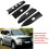 for  Pajero 2007-2019 Car Inner Window Lift  Button Panel Cover Trim Frame Decorative Accessories 4