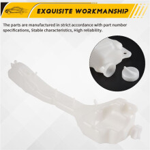 Radiator Overflow Tank Reservoir Bottle with Cap for CR-V CRV 2.4L 02-06