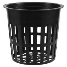 Paquet de 15 Tasses en Filet de 4 Pouces Fendues en Filet à LèVre Large Filtre à Plantes en Pot Net Panier de Seau pour la Culture Hydroponique