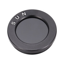 1,25 Zoll Schwarzer Sonnen Filter Astronomisches Teleskop ZubehöR Optische Glas Linse Optische Filter Linse Filter M28X 0.6