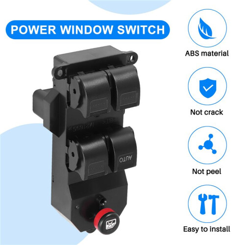 35750-S5A-A02ZA Power Window  for   2001-2005 CRV 2002-2006 Driver Side Window Master Control 1
