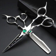 Professional 6 Inch VG10 Stainless Steel Hair Cutting Scissors with Ergonomic Comfort Grip for Salon